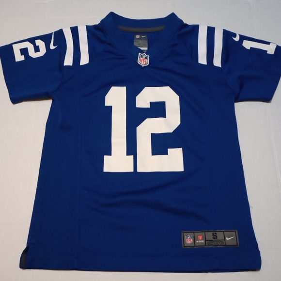 Andrew Luck Jersey To Colts Nike On Field Size Small - Picture 1 of 12